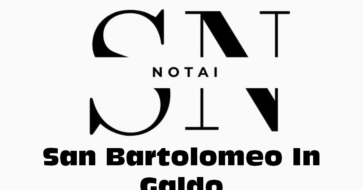 Studi notarili a San Bartolomeo In Galdo Studi notarili a San Bartolomeo In Galdo